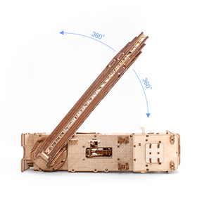 3D-Holzpuzzle, Mechanisches Feuerwehrauto