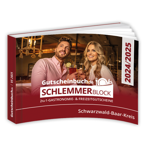 Gutscheinbuch Schwarzwald-Baar-Kreis 2025